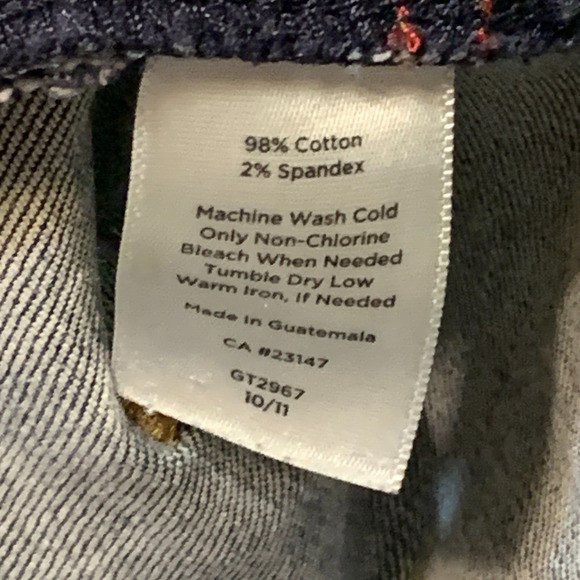 Talbots Women's Curvy Jeans Size 4/27 Blue Denim Medium Wash Slim Ankle 90s Y2K - Picture 9 of 9